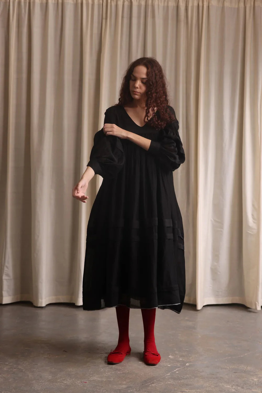 LUMINA MIDI DRESS