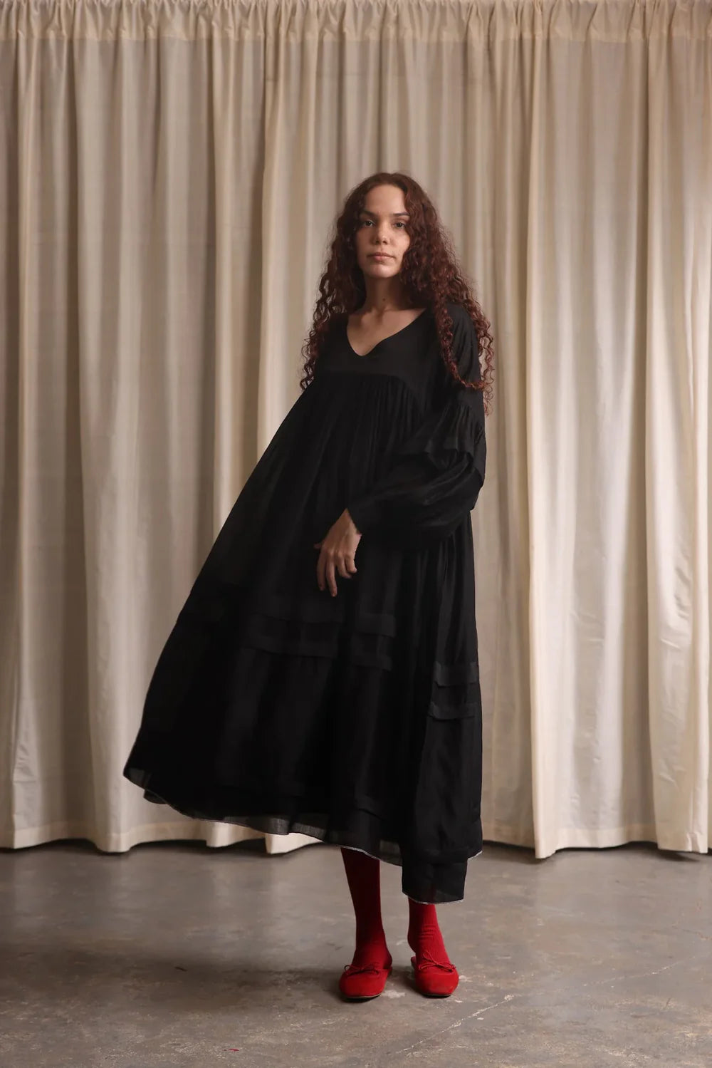 LUMINA MIDI DRESS