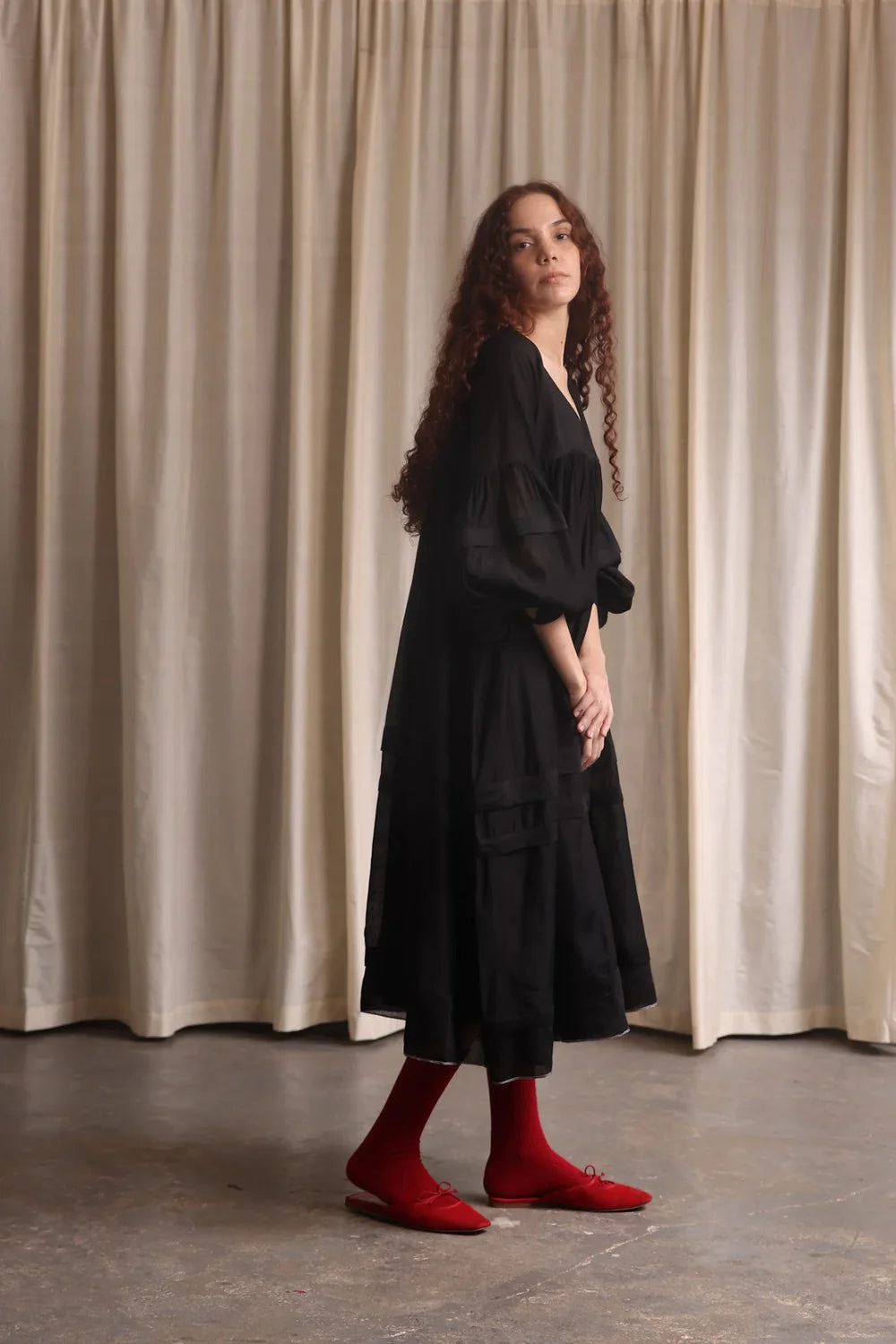 LUMINA MIDI DRESS