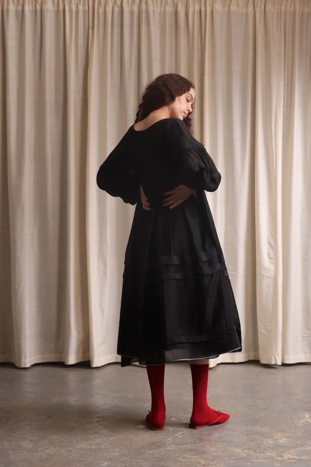 LUMINA MIDI DRESS