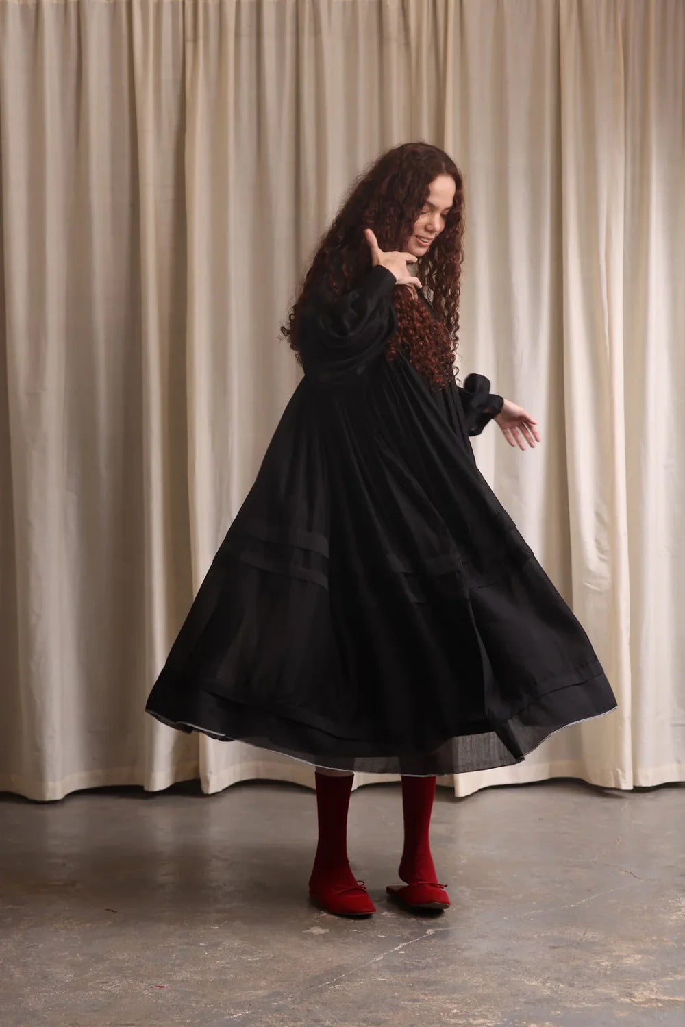 LUMINA MIDI DRESS