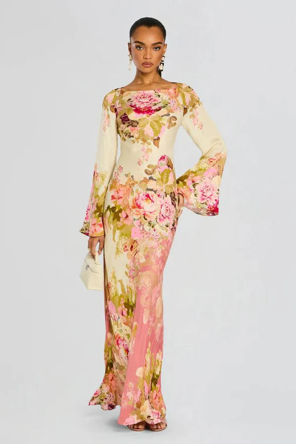 BLOOM HAZE MAXI DRESS