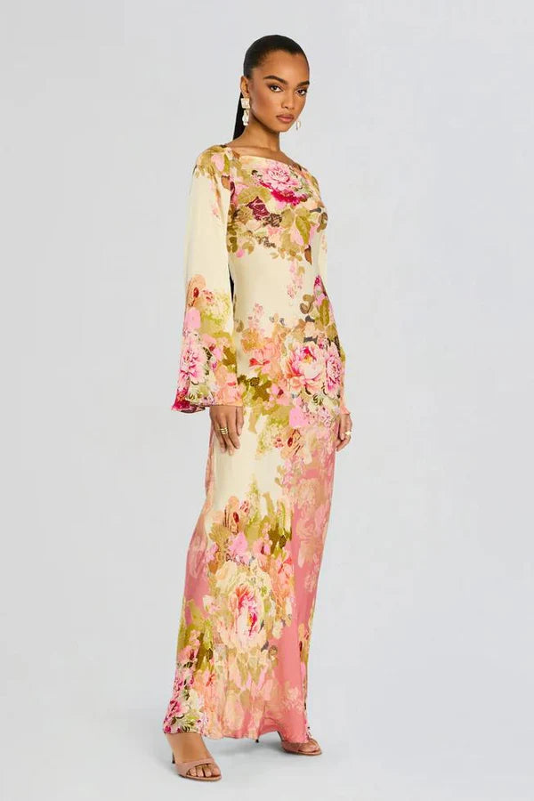 BLOOM HAZE MAXI DRESS