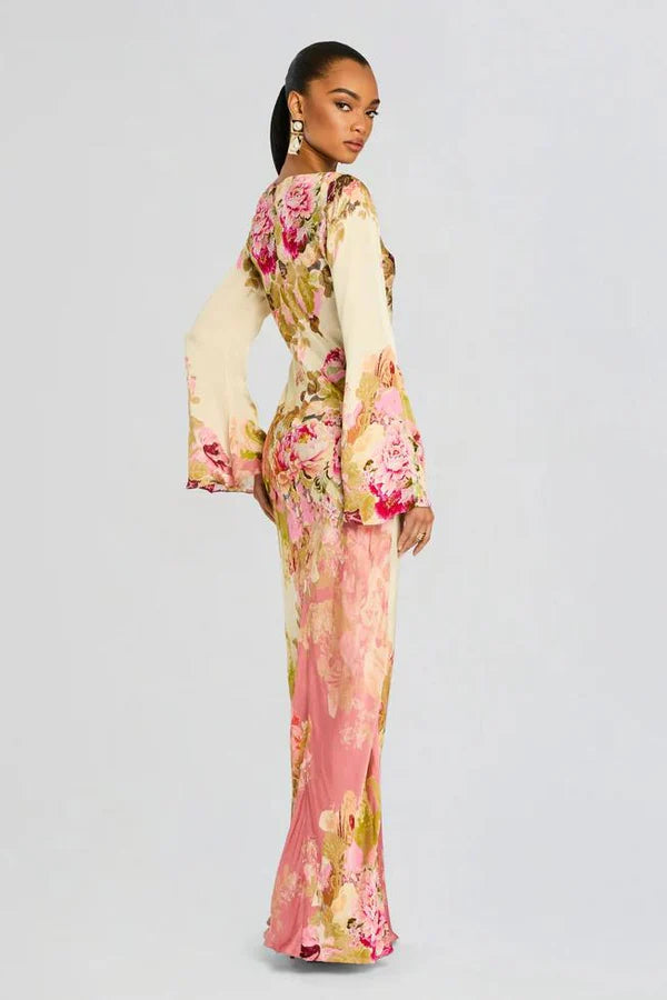 BLOOM HAZE MAXI DRESS