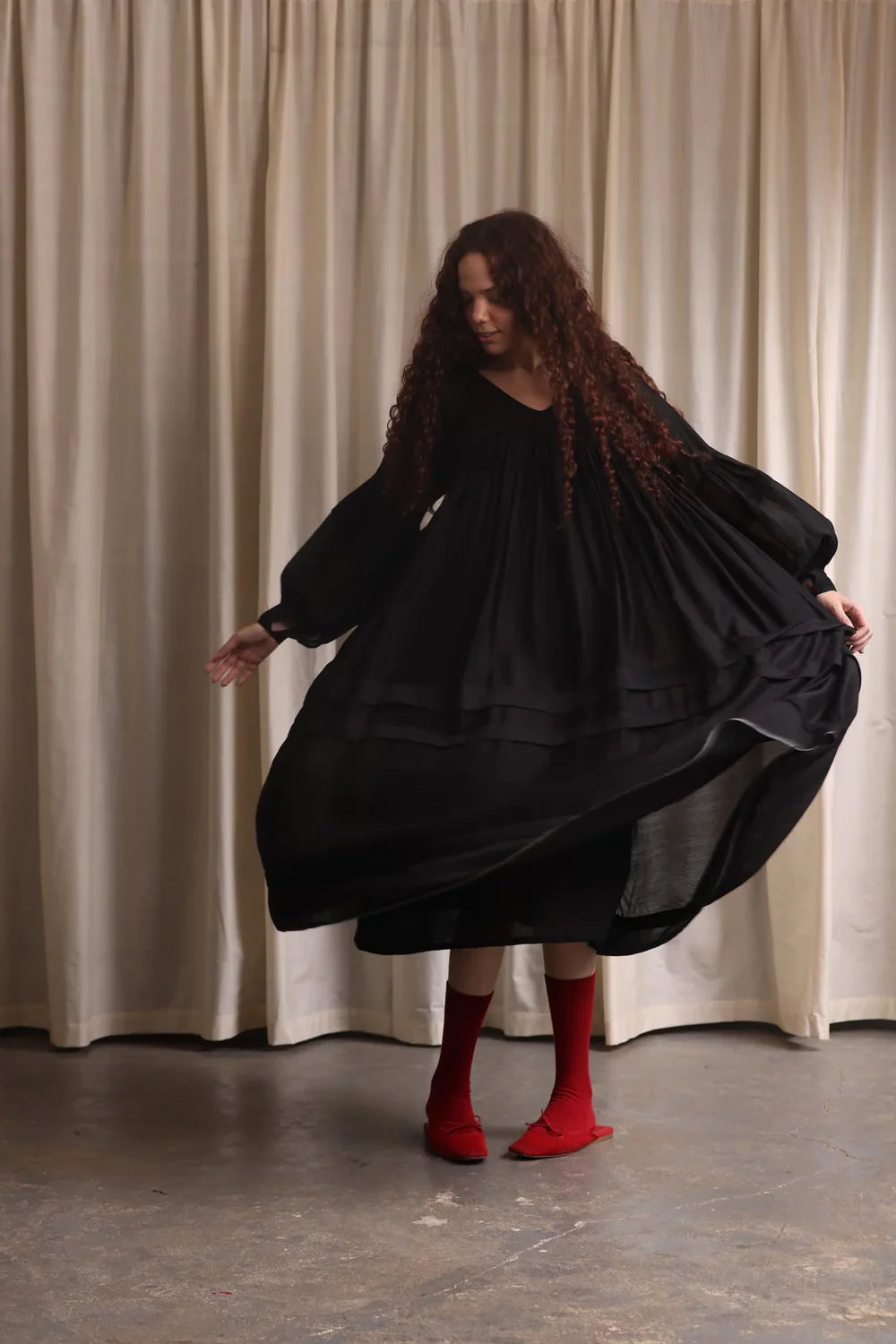 LUMINA MIDI DRESS