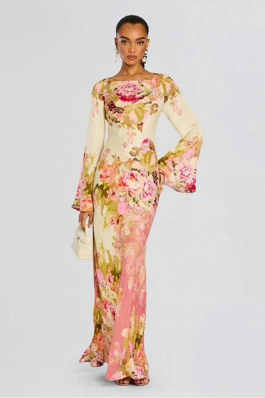 BLOOM HAZE MAXI DRESS
