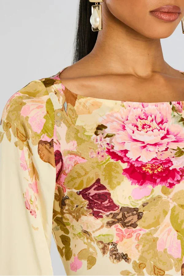 BLOOM HAZE MAXI DRESS