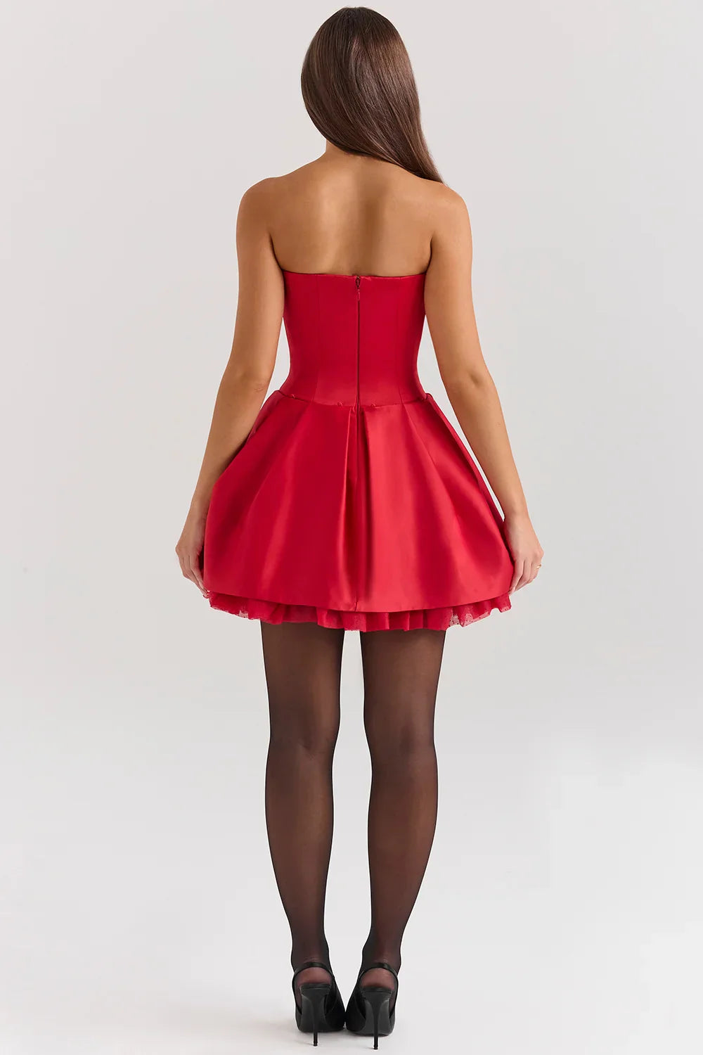 SCARLET SIREN MINI DRESS